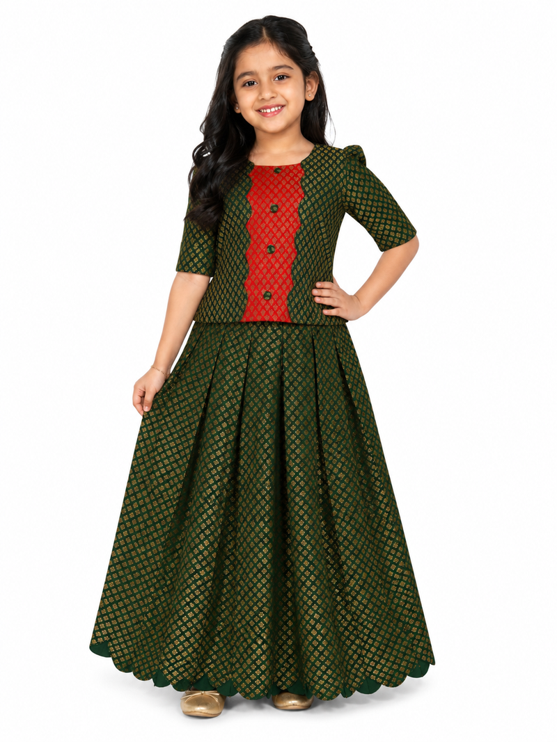 GIRLS SKIRT SET