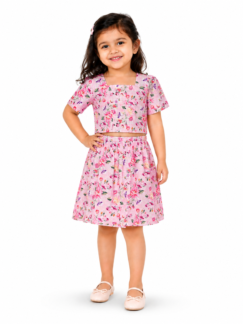 GIRLS SKIRT SET