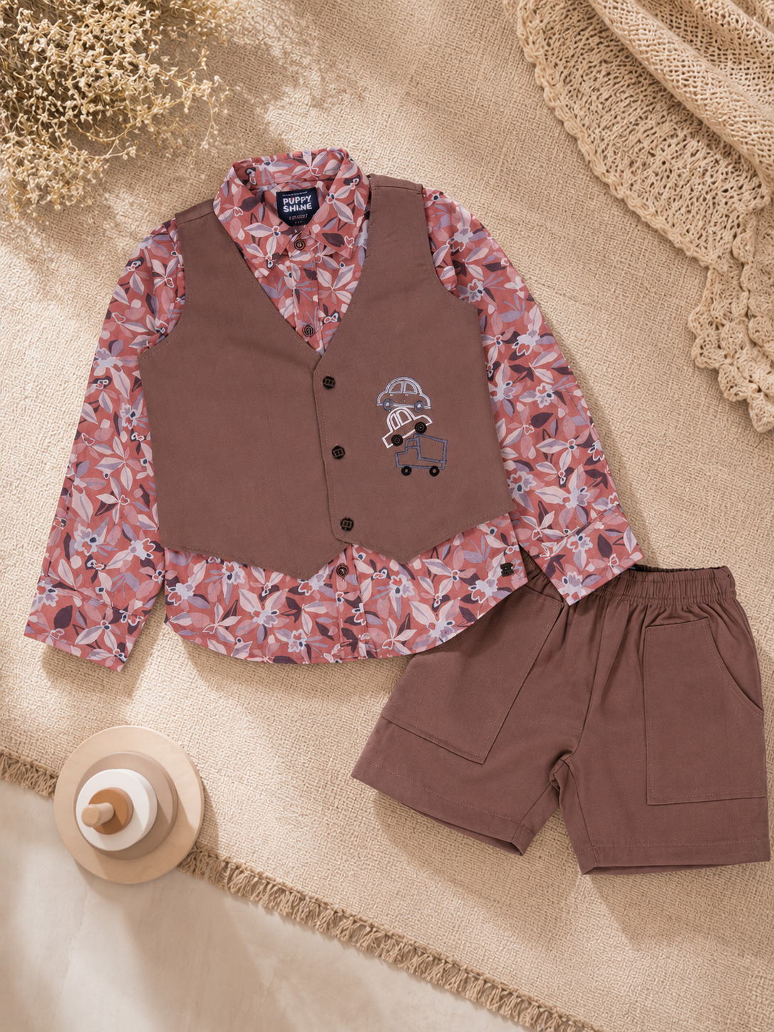 BOYS COAT SET