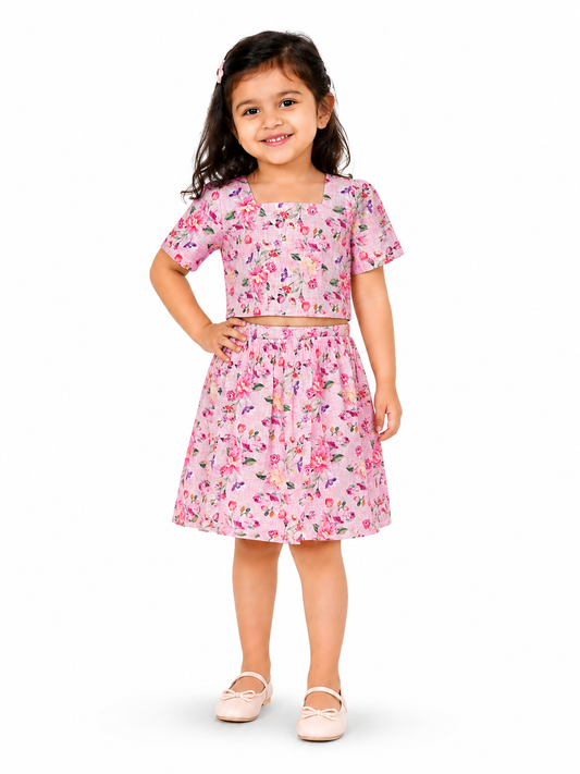 GIRLS SKIRT SET