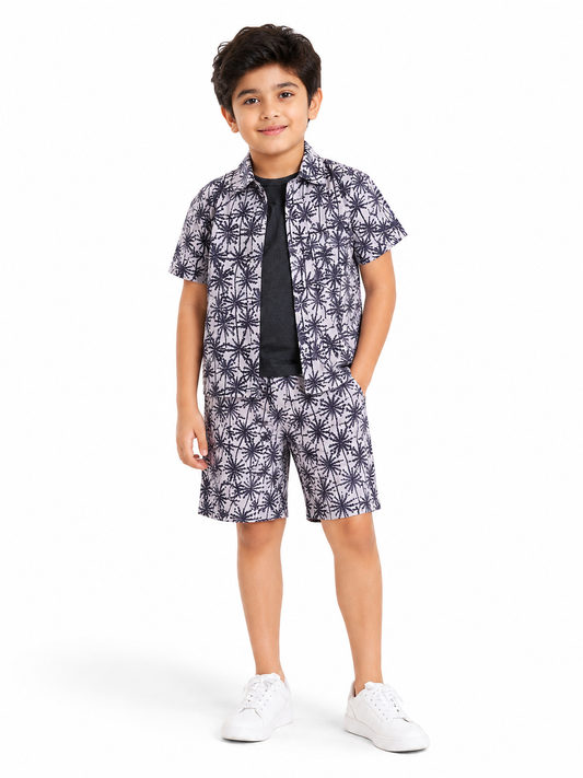BOYS SHIRT AND SHORT SET