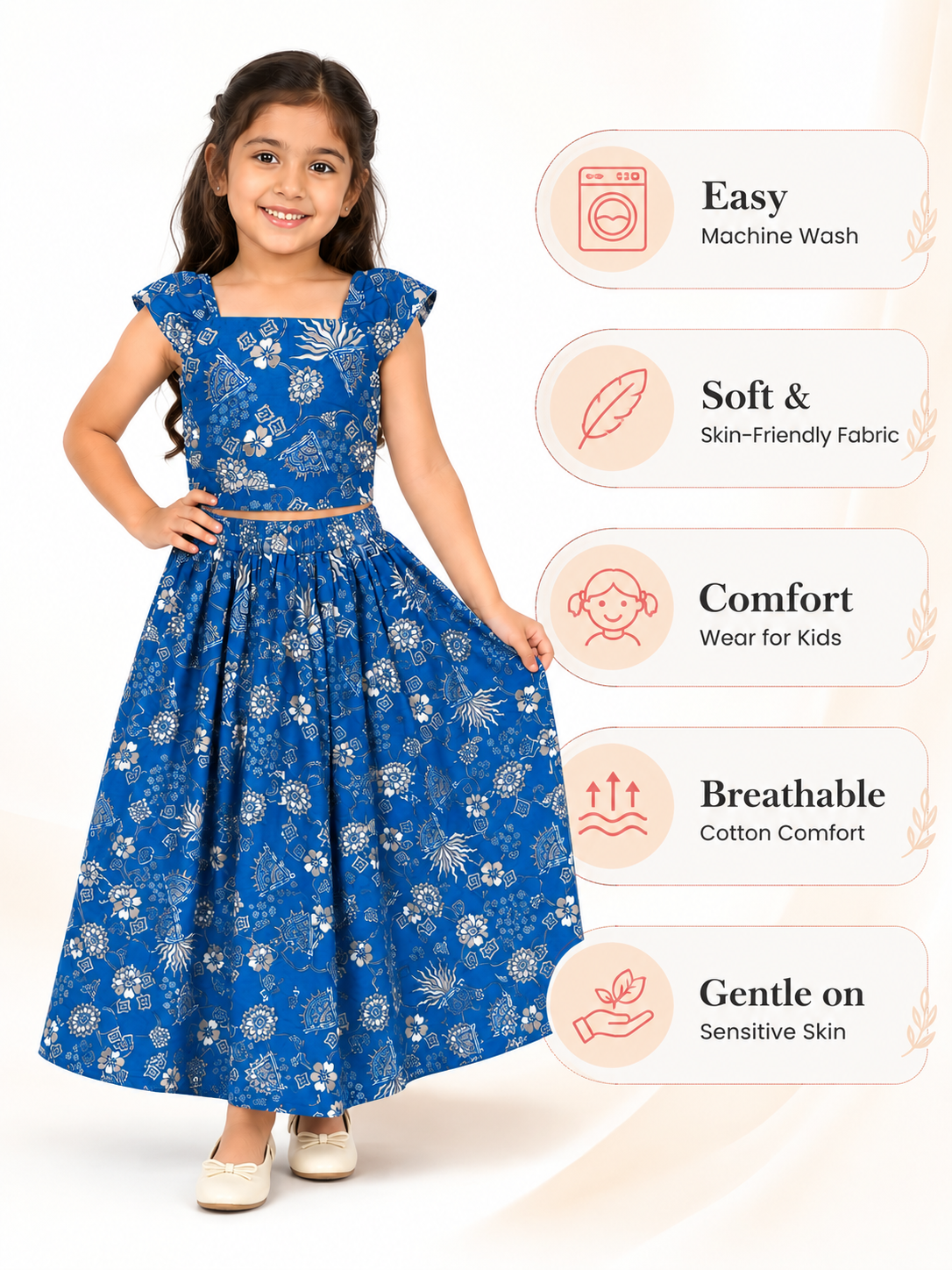 GIRLS SKIRT SET