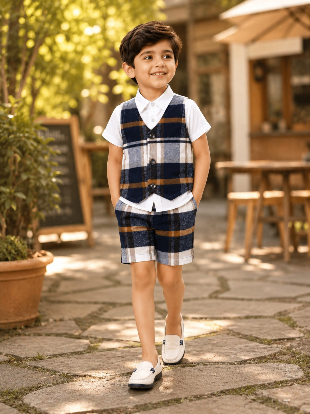 BOYS COAT SET ( ATTACHED )