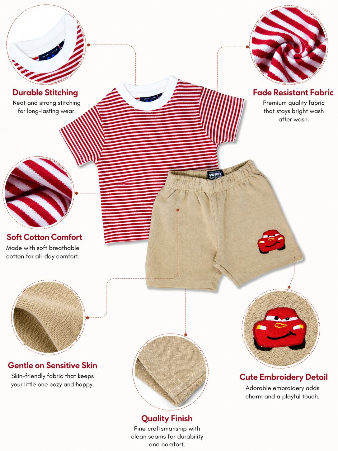 BOYS SHORTS SET
