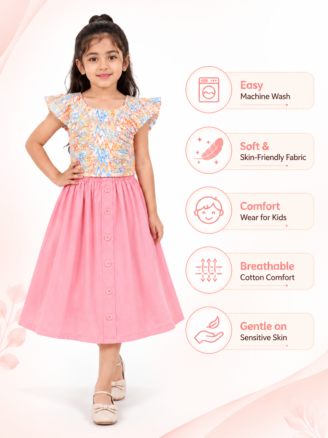 GIRLS SKIRT SET