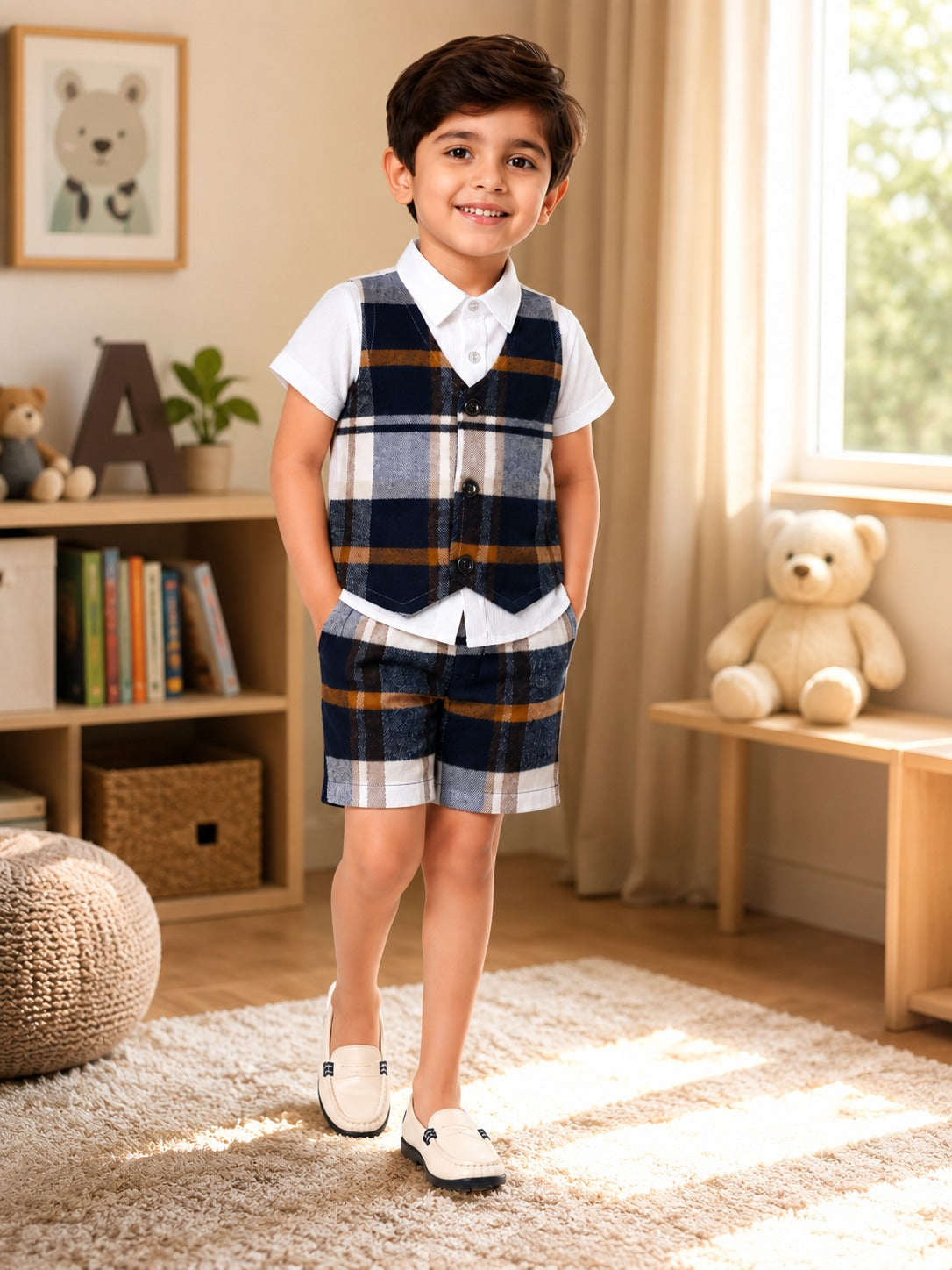 BOYS COAT SET ( ATTACHED )