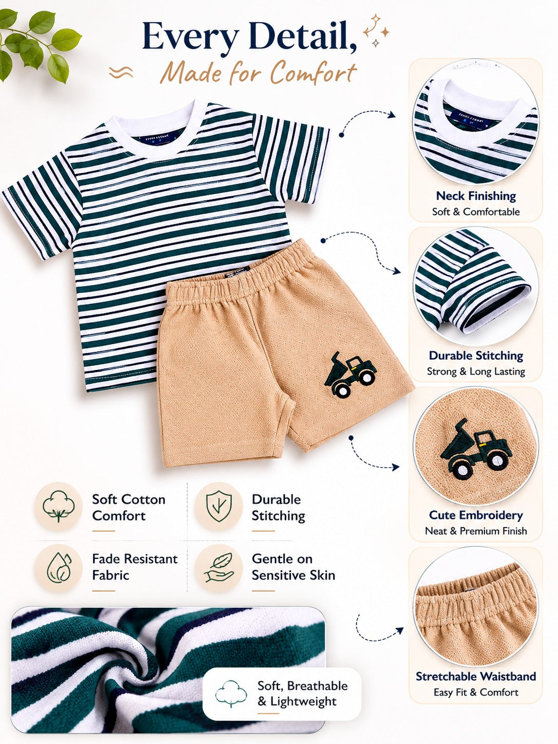 BOYS SHORT SET