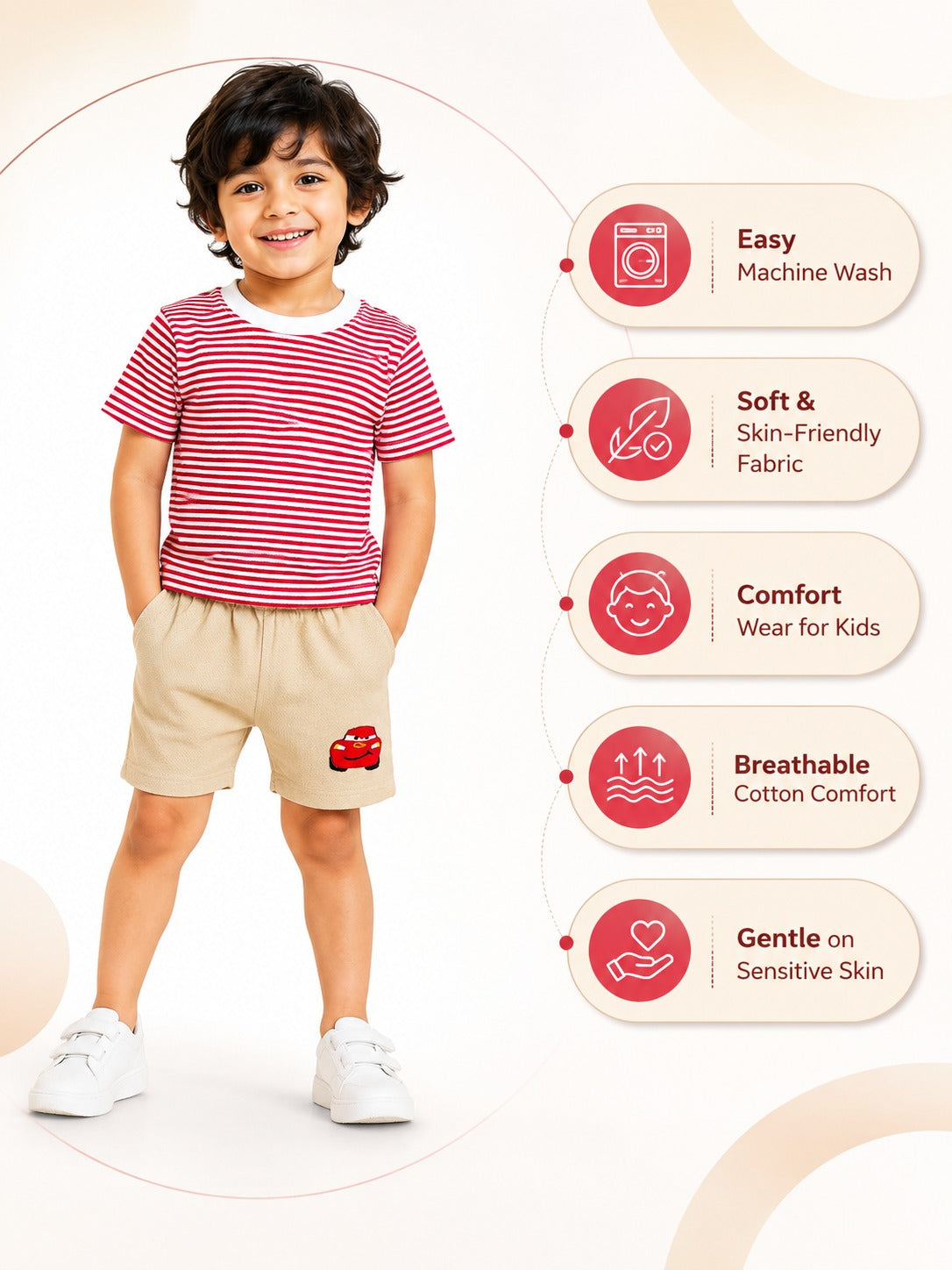 BOYS SHORTS SET