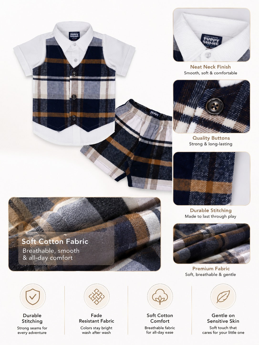 BOYS COAT SET ( ATTACHED )