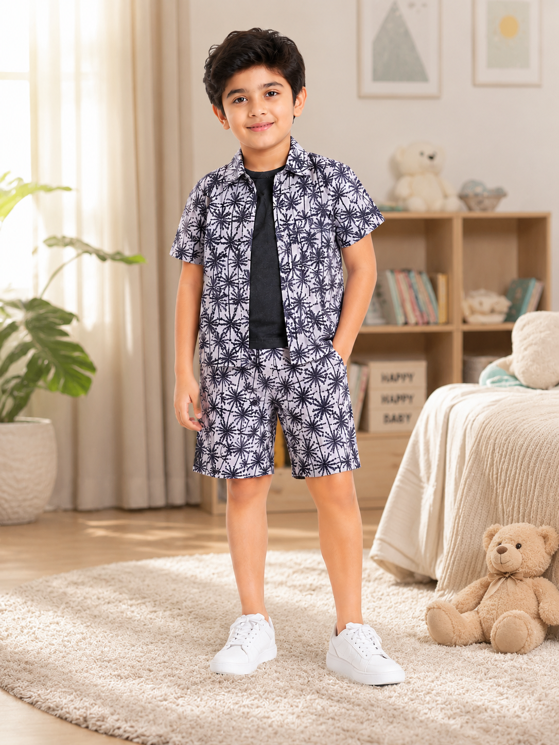 BOYS SHIRT AND SHORT SET