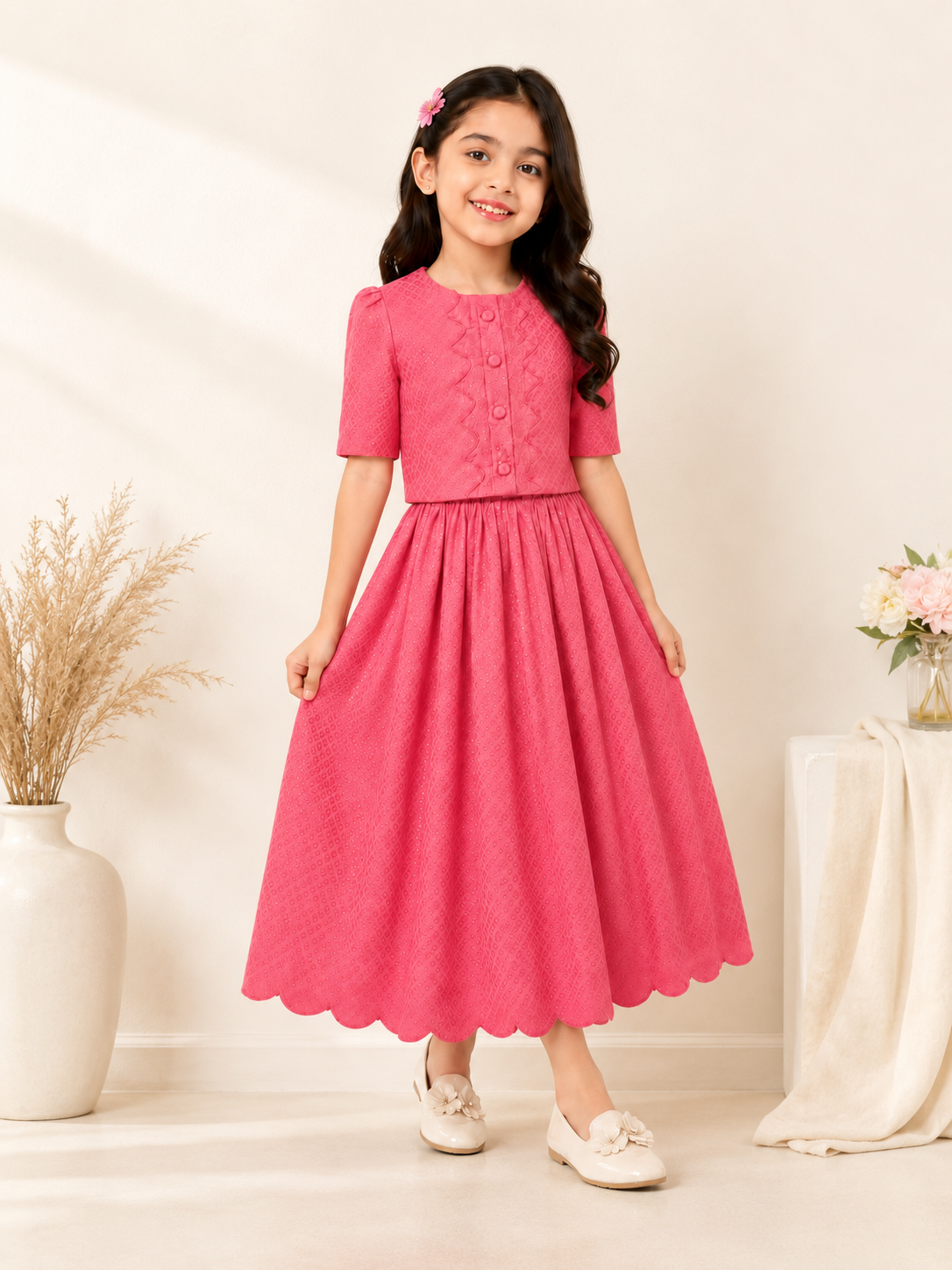 GIRLS SKIRT SET