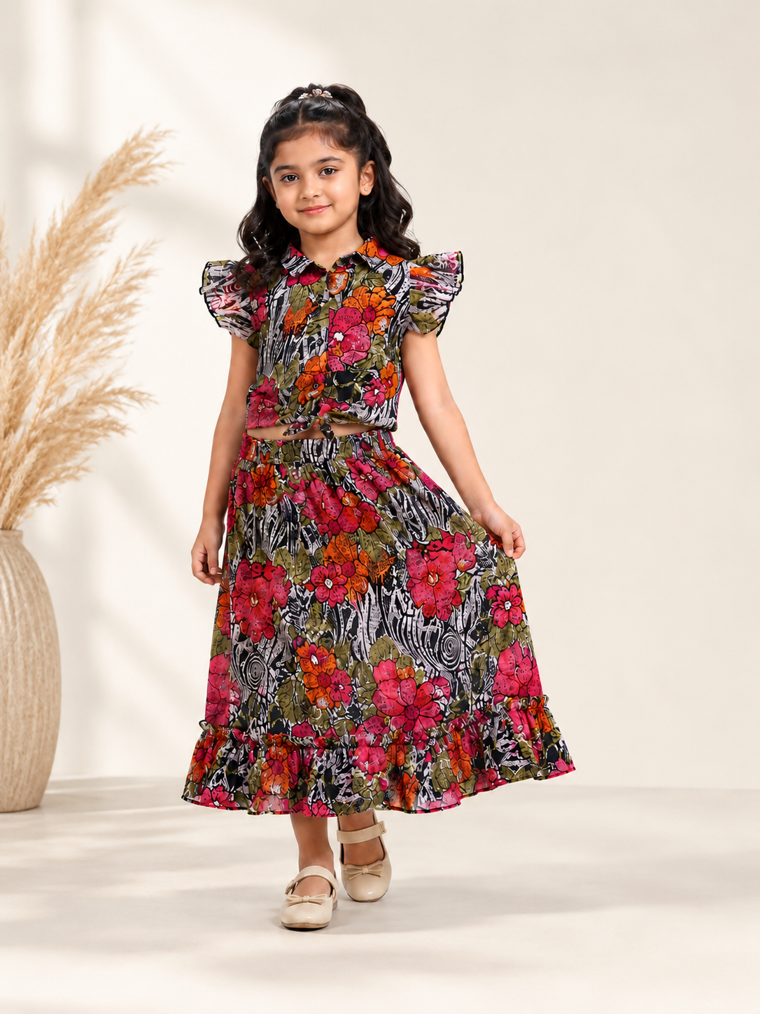GIRLS SKIRT SET