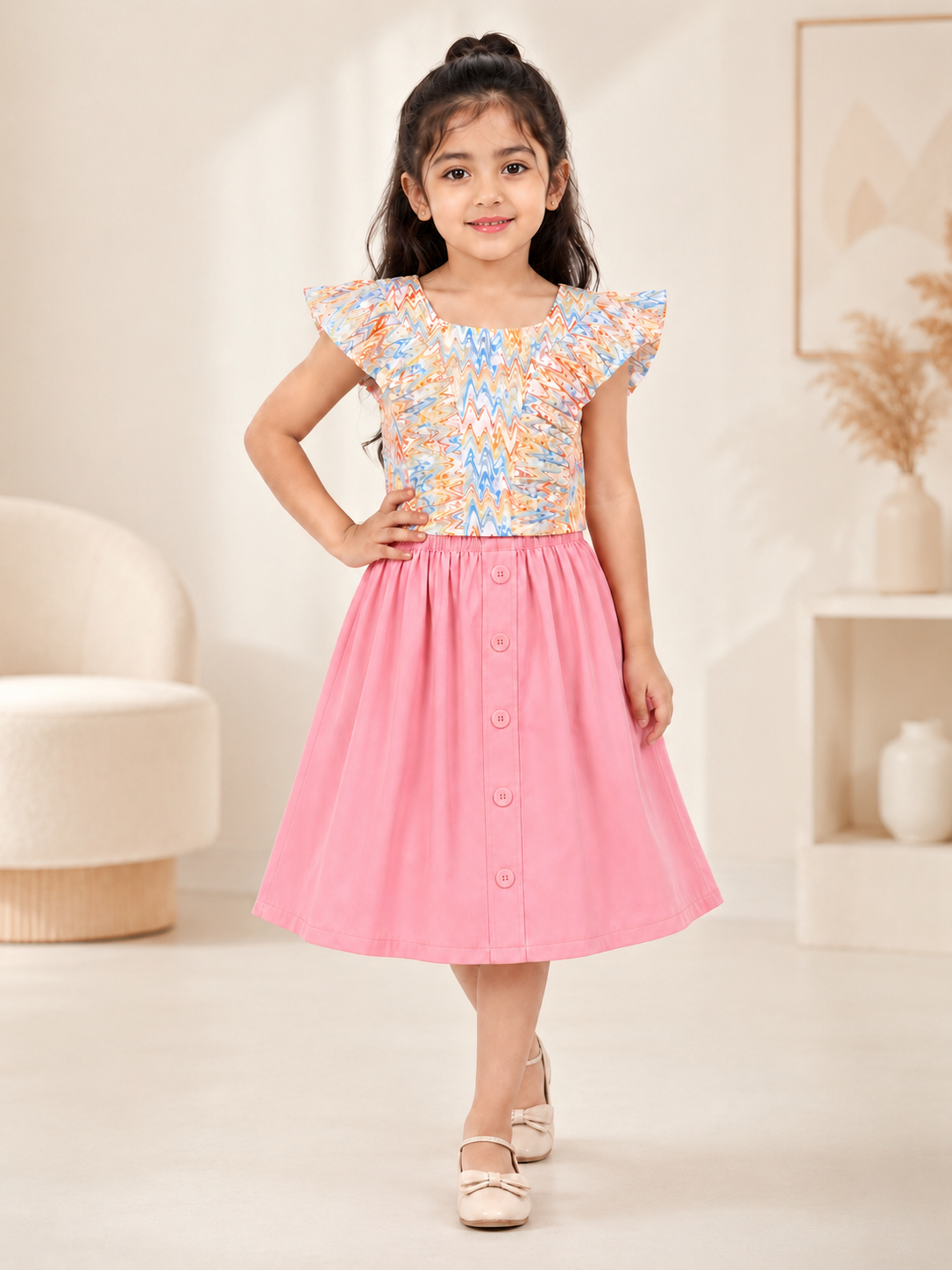 GIRLS SKIRT SET