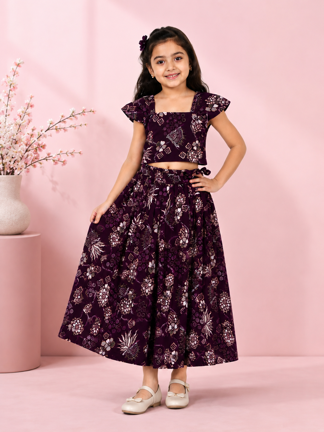 GIRLS SKIRT SET