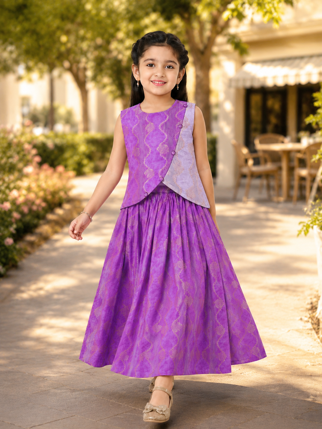 GIRLS SKIRT SET