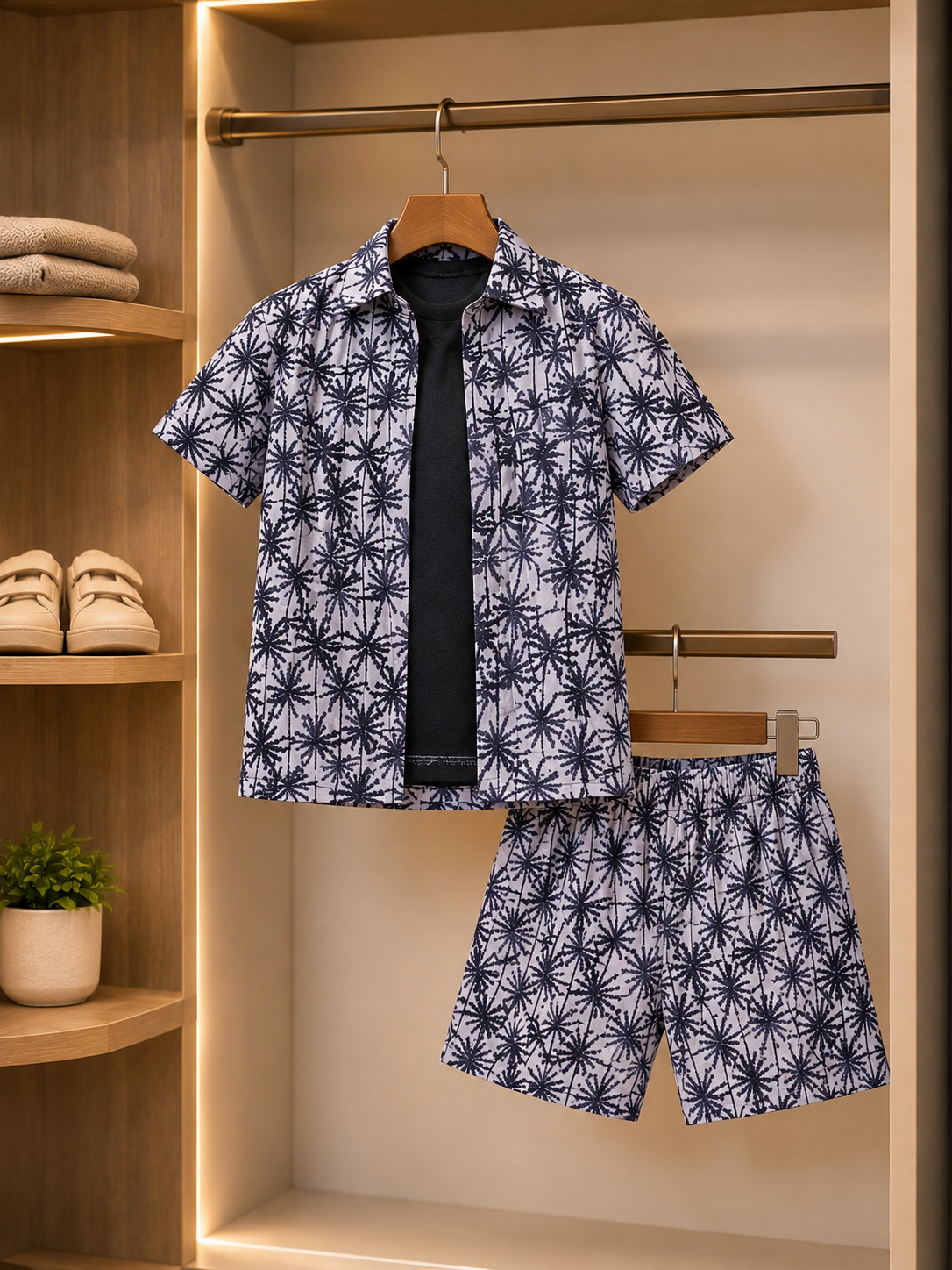 BOYS SHIRT AND SHORT SET