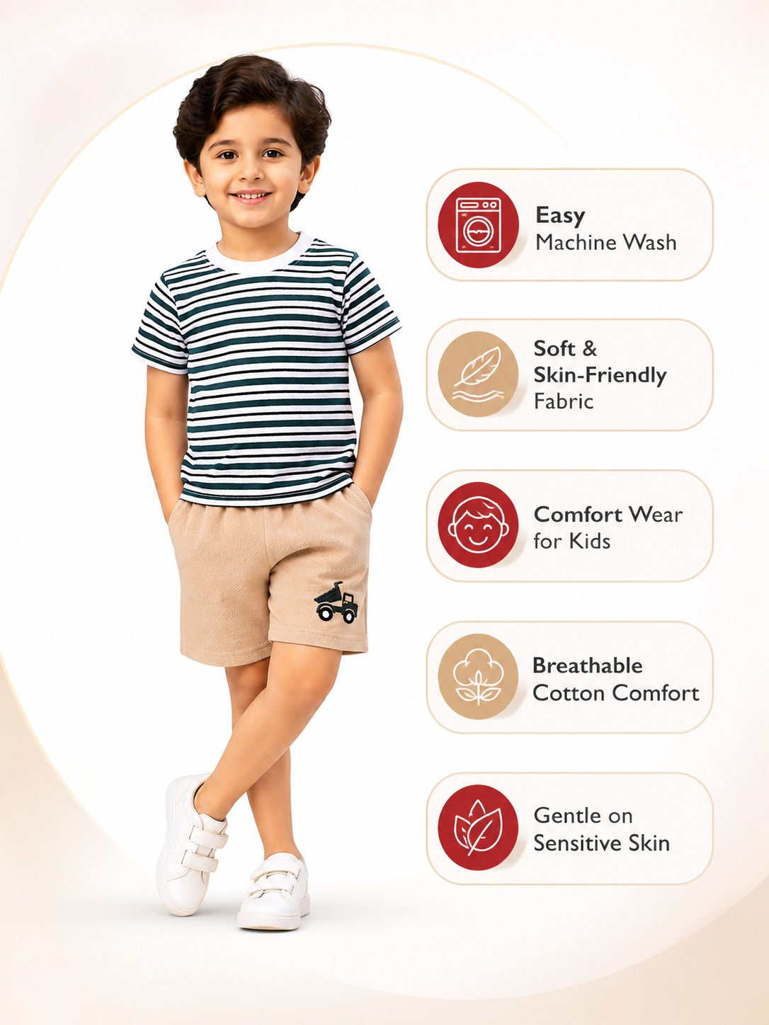 BOYS SHORT SET