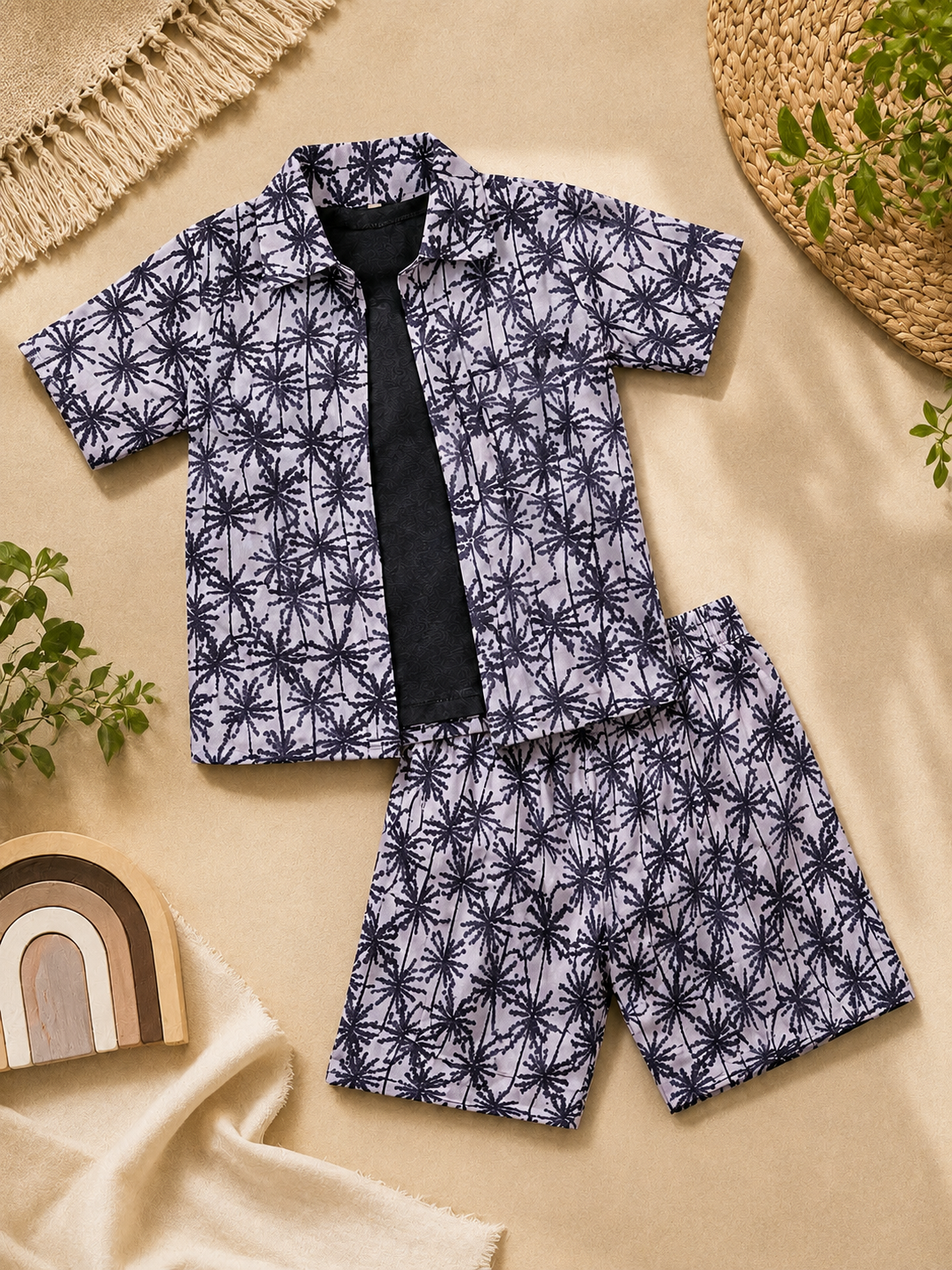 BOYS SHIRT AND SHORT SET