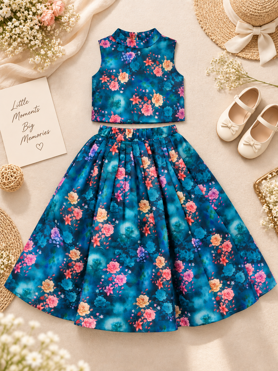 GIRLS SKIRT SET
