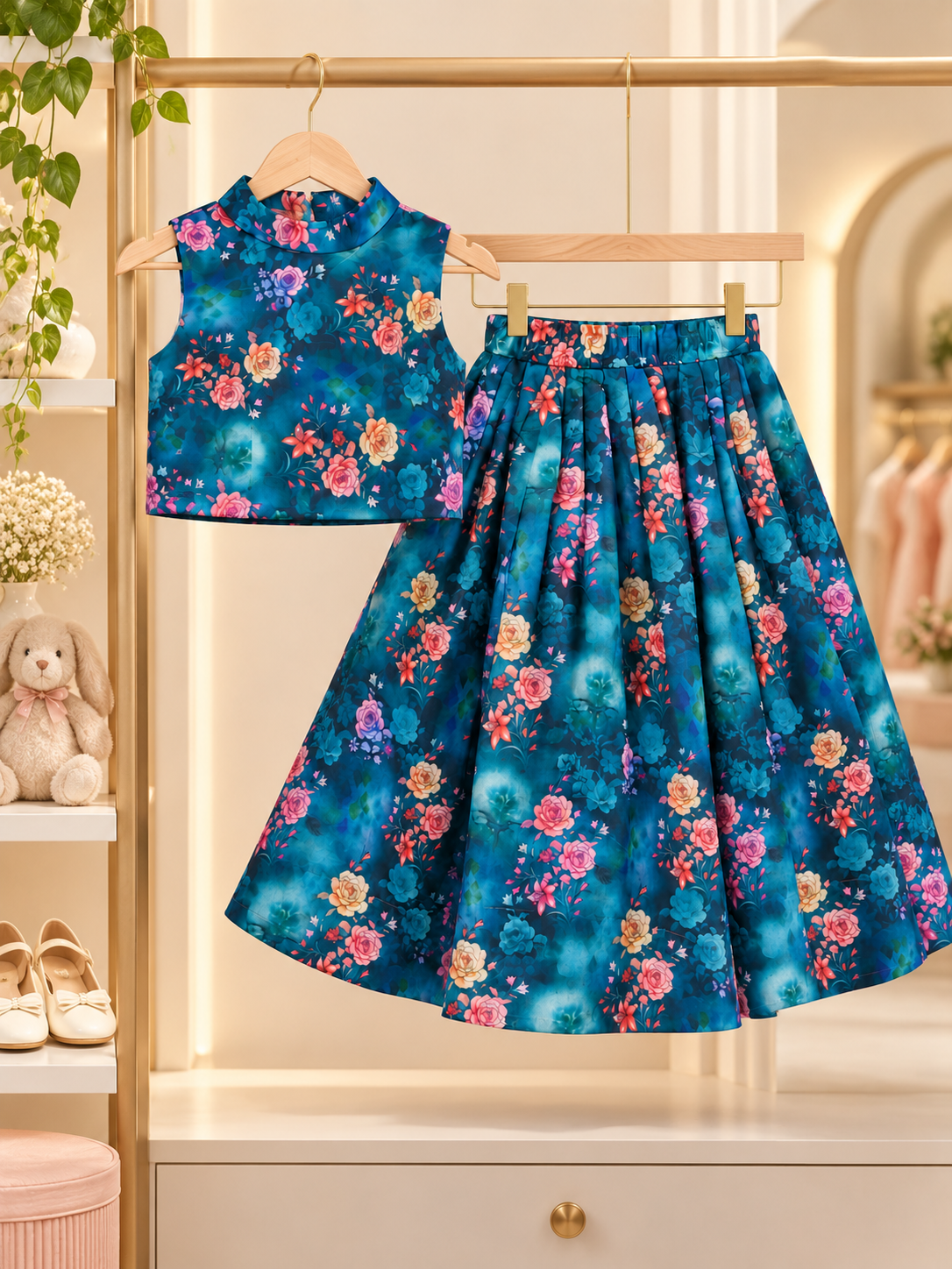 GIRLS SKIRT SET