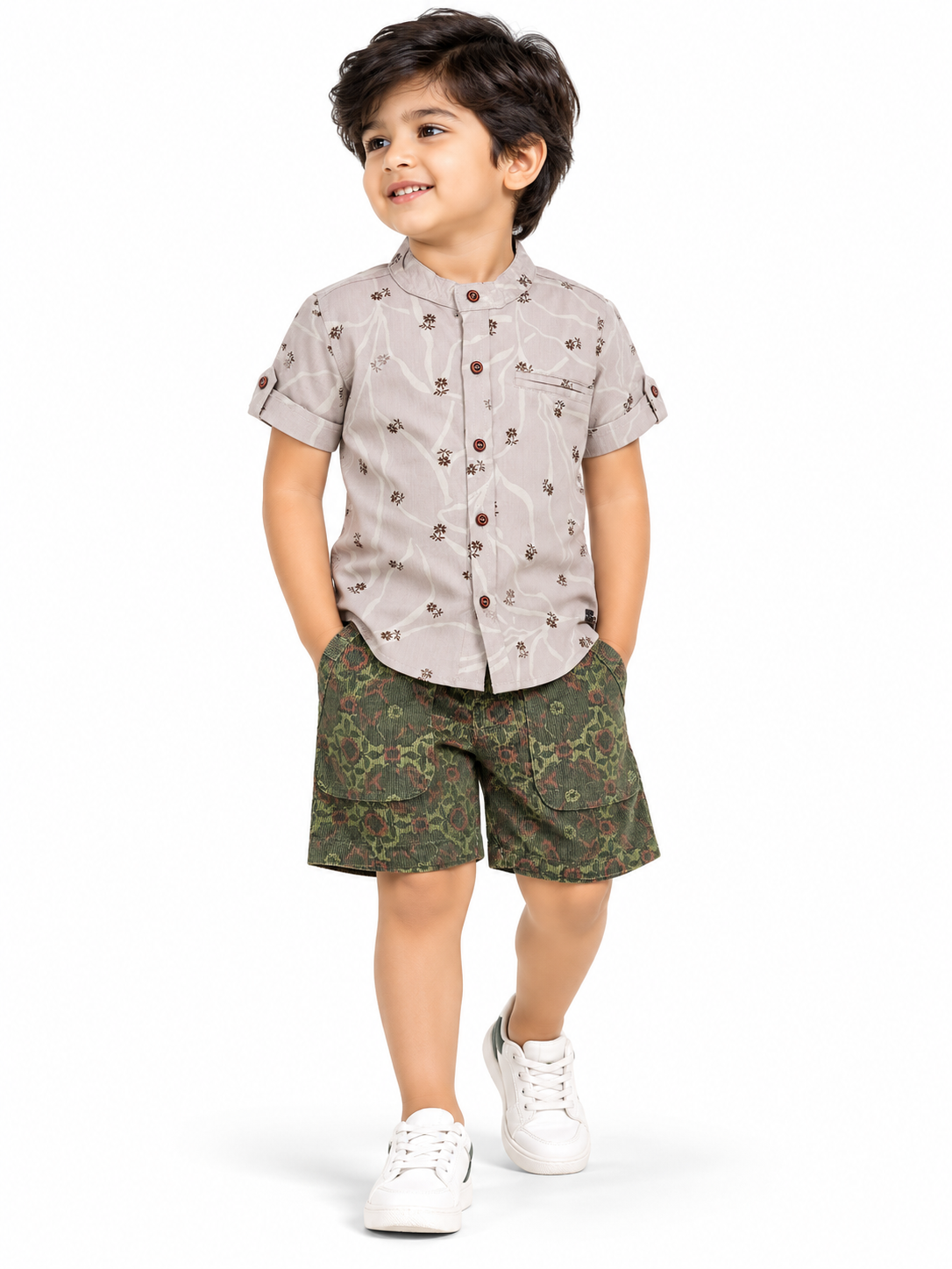 BOYS SHIRT & SHORT SET