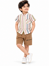 BOYS SHIRT AND SHORT SET