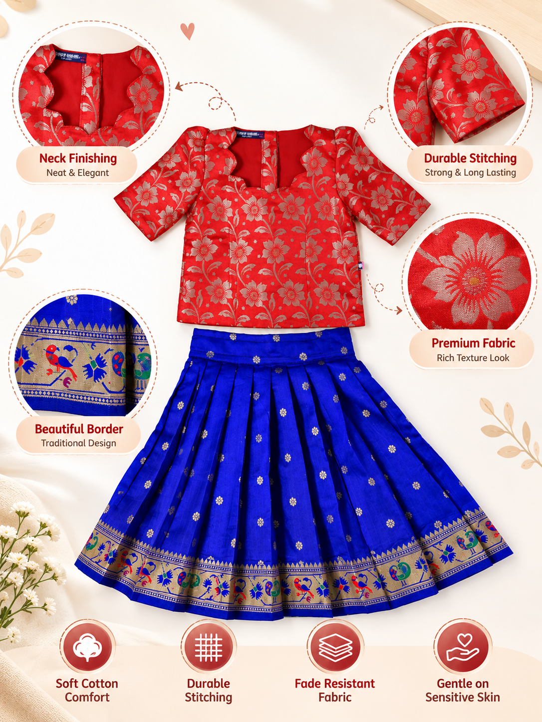 GIRLS SKIRT SET