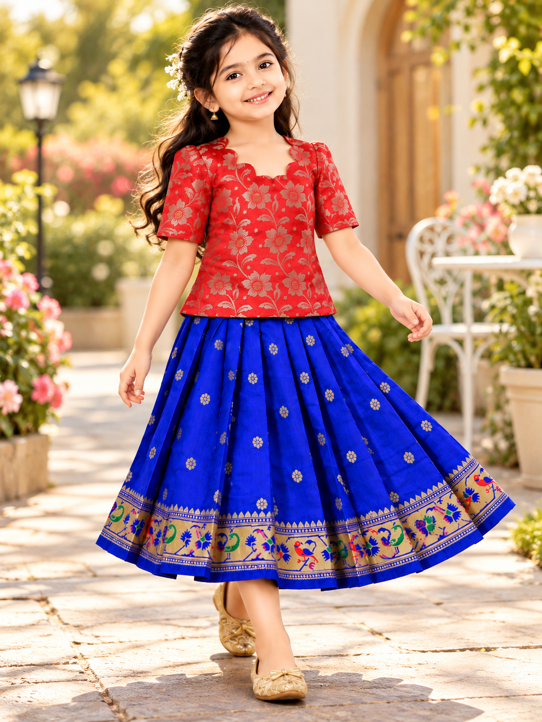 GIRLS SKIRT SET