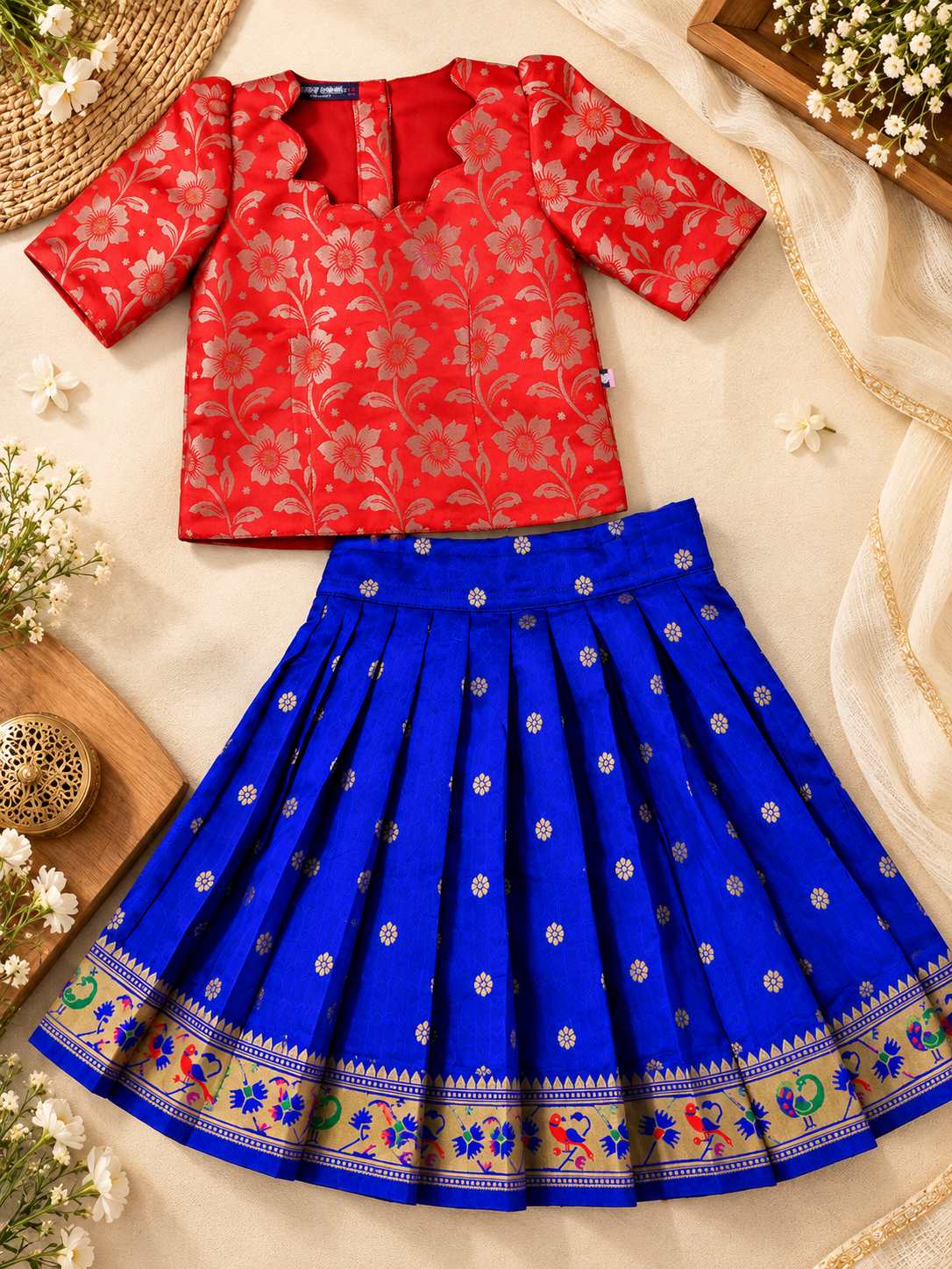 GIRLS SKIRT SET