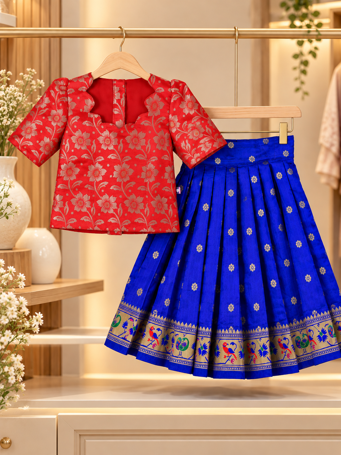GIRLS SKIRT SET