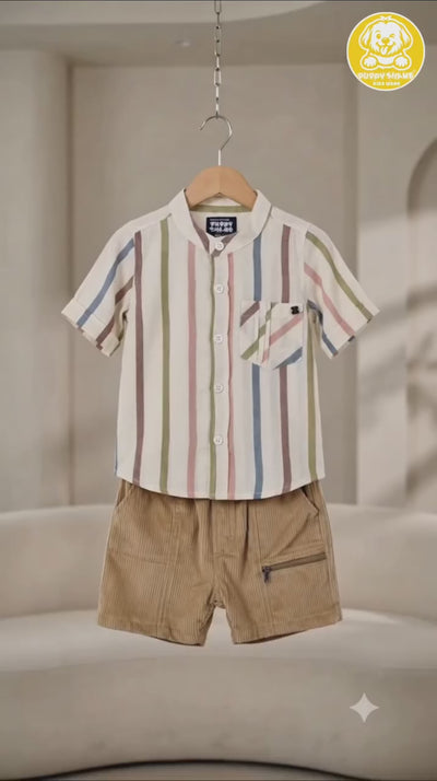 BOYS SHIRT AND SHORT SET